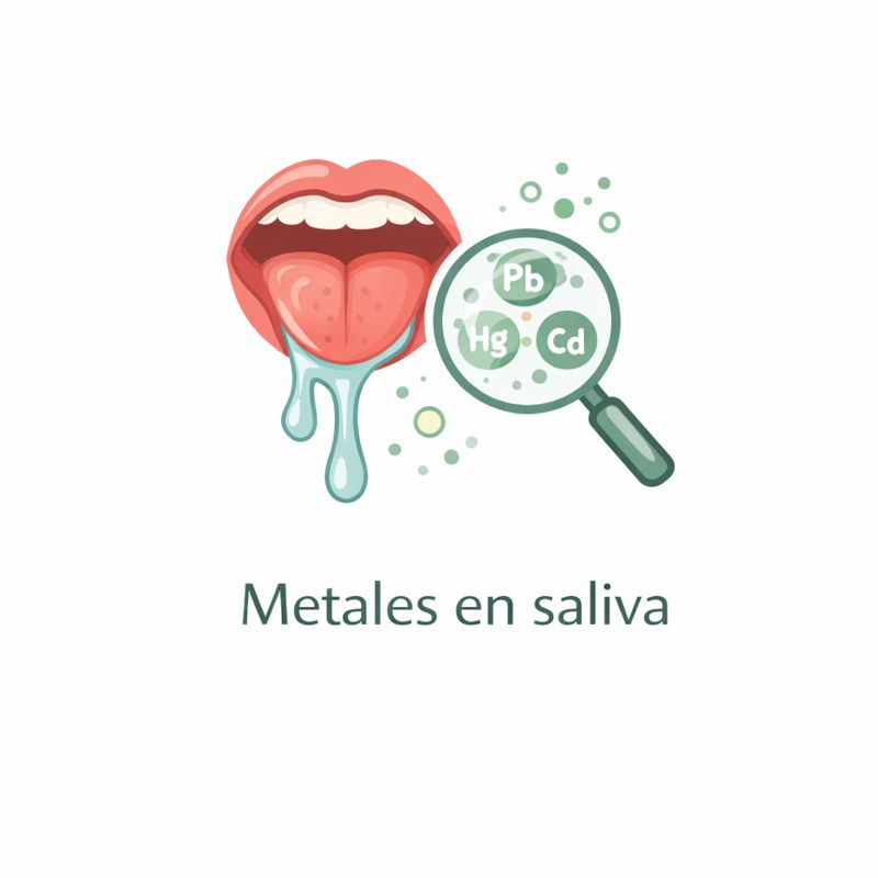Metales pesados en saliva